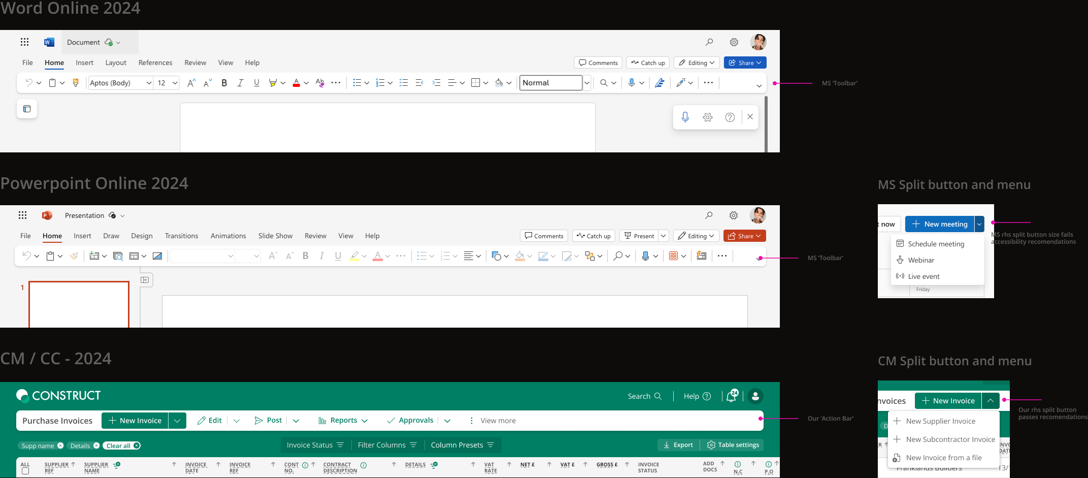 Study showing alignment of Eque2 components with Microsoft Fluent 2 Design System